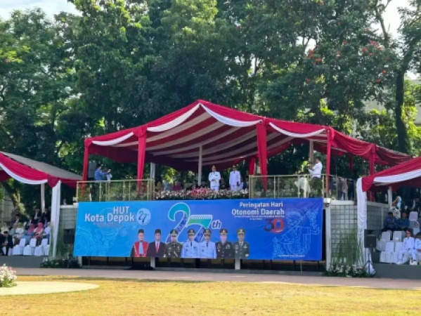 Berlangsung Khidmat, Pemkot Gelar Upacara Peringatan HUT ke-27 Kota Depok