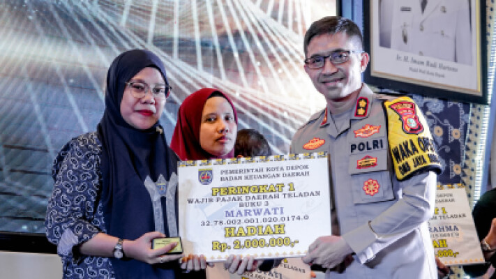 Apresiasi & Pemberian Penghargaan Pajak Daerah Tingkat Kota Depok Tahun 2024